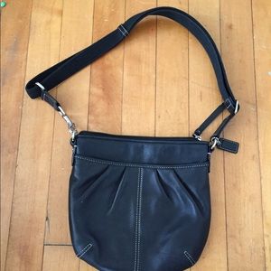 Black Coach Cross Body